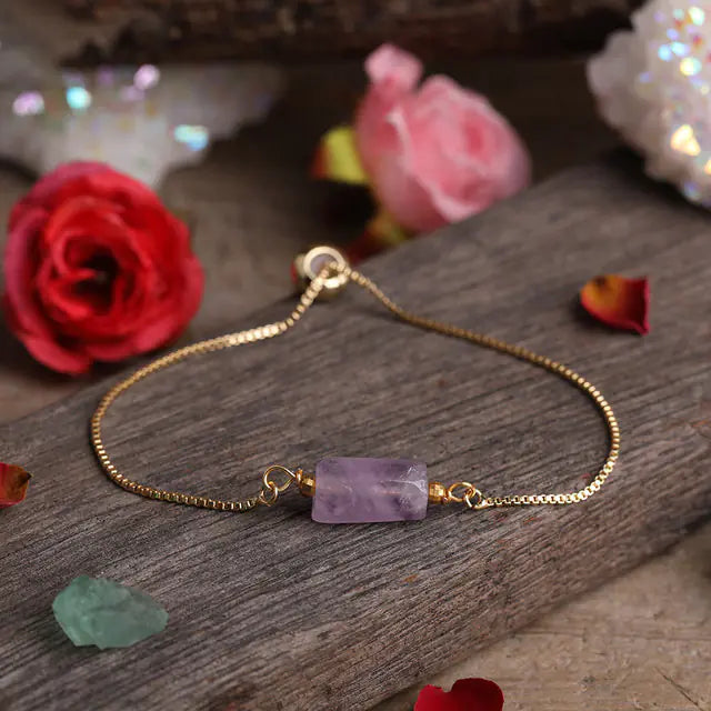 Prismatic Elegance Adjustable Bracelet