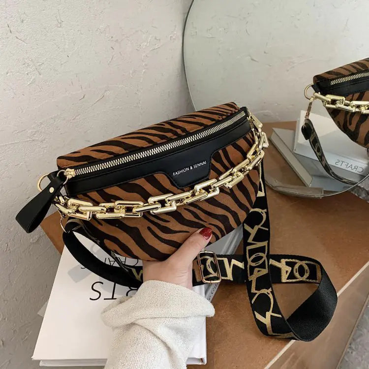 Trendy Women's Chain Shoulder Bag - 2020 Korean Style