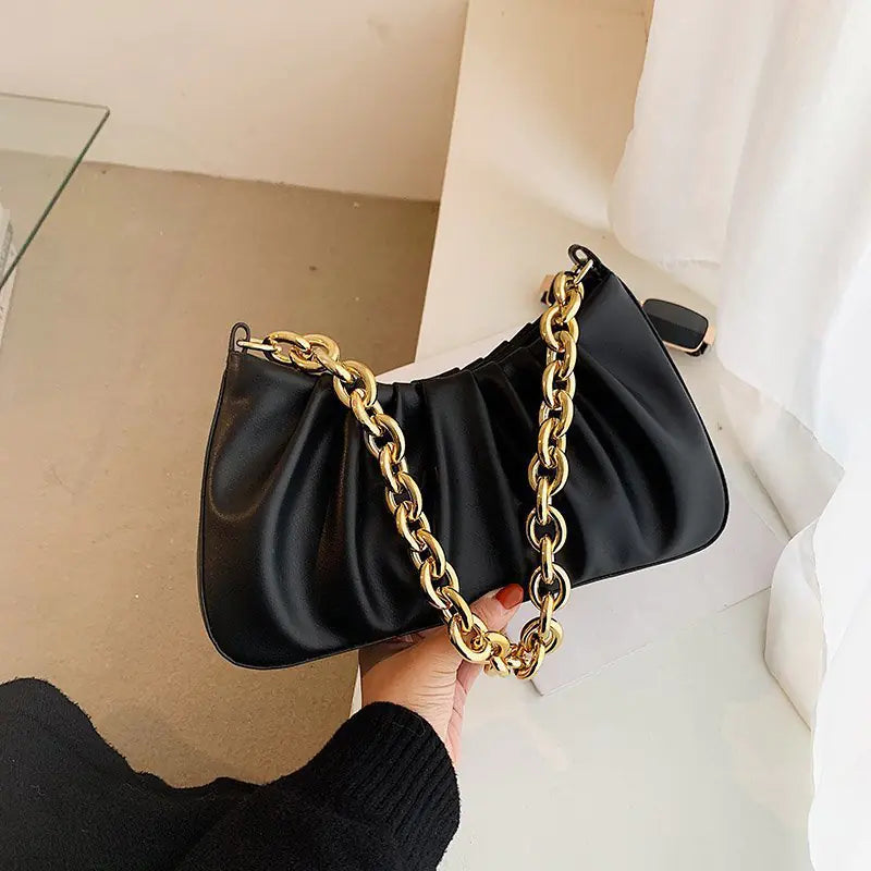 Trendy Korean Style Chain Shoulder Bag