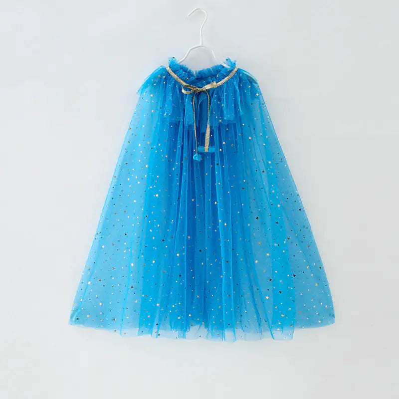 Fairy Color Shawl for Girls in Net Yarn Design