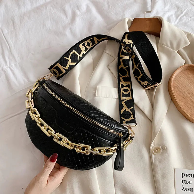 Trendy Women's Chain Shoulder Bag - 2020 Korean Style