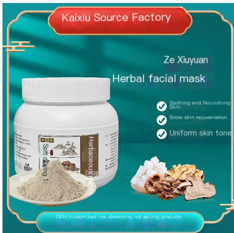 Herbal Moisturizing Face Mask Powder for Spa Use