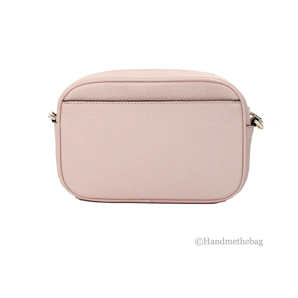 Kate Spade Mini Pink Embossed Leather Glitter Camera Bag